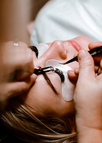 Extensiones de pestañas