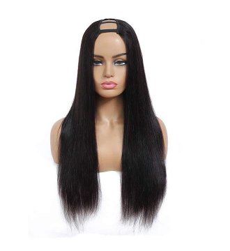 U part wigs human hair glueless Straight