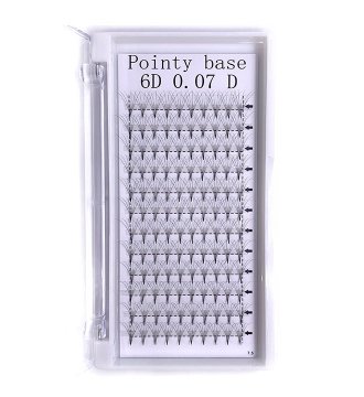 Abanico prefabricado largo y puntiagudo 6P