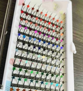 pestañas de estrellas