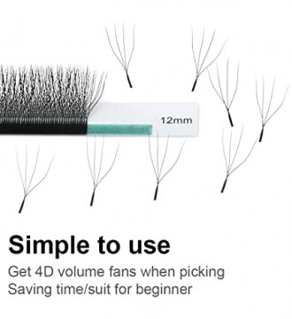 extensiones de pestañas 4D